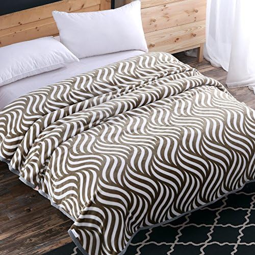 Flannel blanket Plush Lazy blanket Bed Couch Nap Faux fur Super soft Warm Extra silky Lightweight winter Thicken Fleece coral-AA 200x230cm(79x91inch)