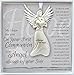 Boxed Angel with Sentiment: First Communion Gift for Granddaughter, Grandson, Godson, Goddaughter - First Communion Keepsake