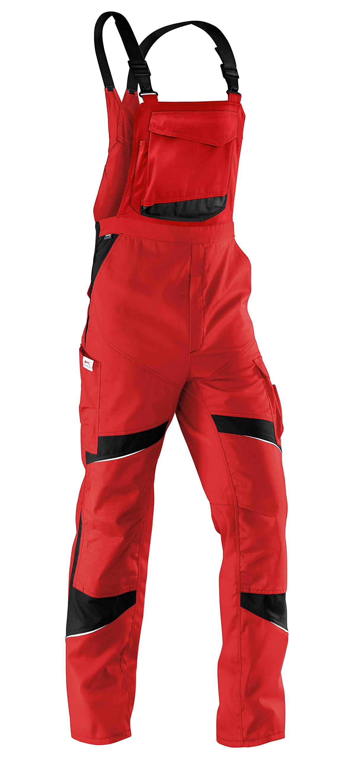 Kubler 32505365-5599-48 "Activiq" Dungarees, Medium Red/Black, Size 48 — image 1