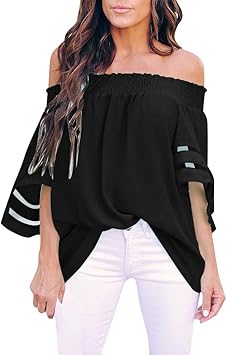 off the shoulder baggy shirt