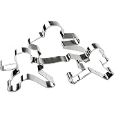 ZDYWY 3 Piece Kung Fu karate Ninja Men Biscuit Cookie Cutters