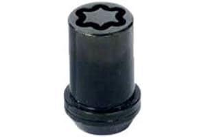 McGard 25354 Chrome/Black Tuner Style Cone Seat Wheel Locks, M12 x 1.25 Thread Size, Set of 4