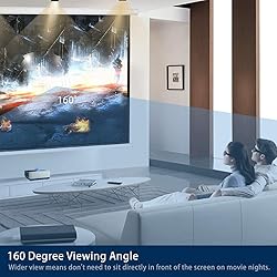 Kayle 120" Motorized Projector Screen Electric
