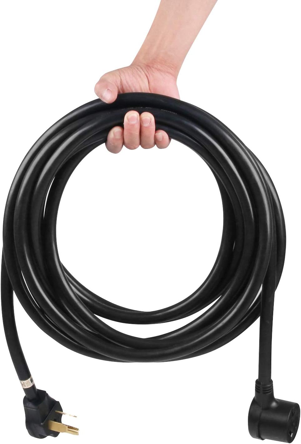 30Amp 3-Prong NEMA 10-30 Dryer Extension Cord with Heavy Duty Thick Anti-Weather Cord (25FT) - - 