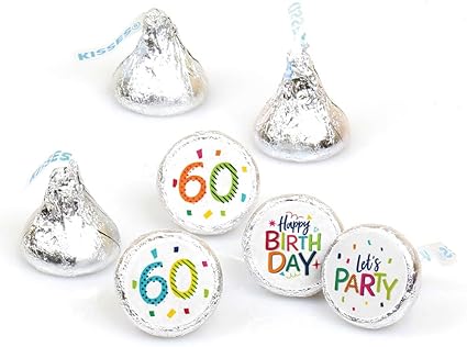 Amazon Com 60th Birthday Cheerful Happy Birthday Colorful