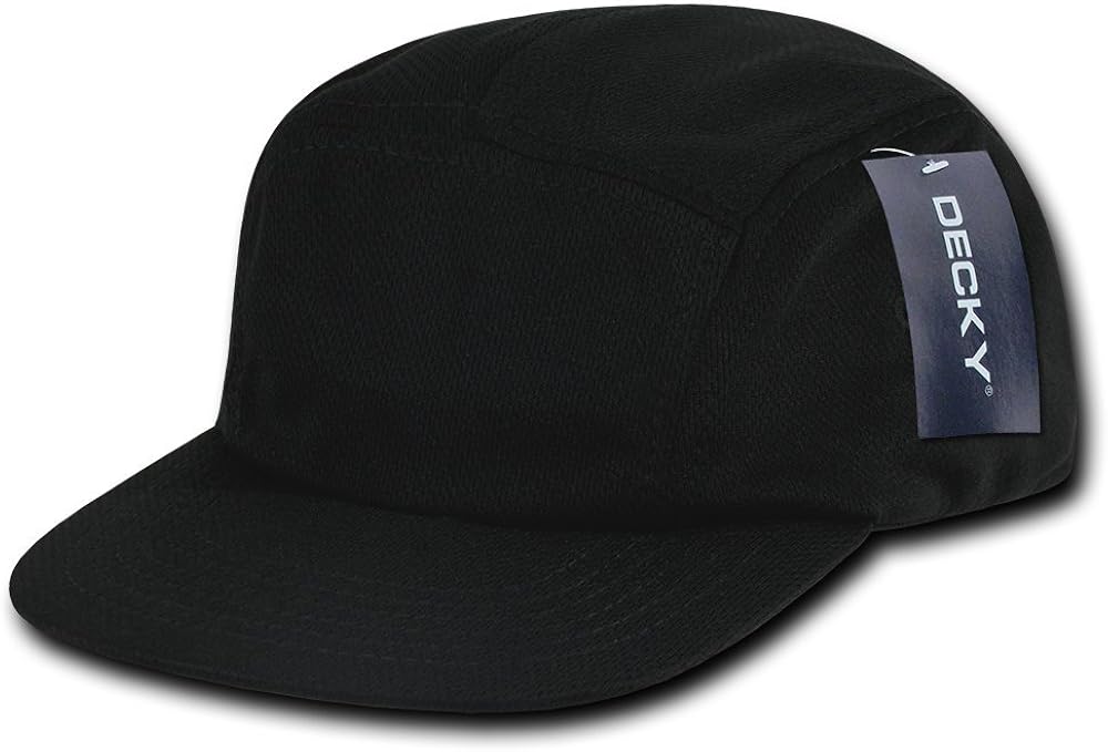 DECKY Performance Mesh Racer Cap, Black : Clothing