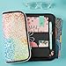 Erin Condren Medium Planner Folio - Multi - Colored Painted Petals, Perfect Organizer for Documents, Planners, and Notebooks. Portfolio Case Holder with Zipper and Inner Pouch