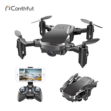Conthfut 1 Drohne C16W WiFi FPV Quadcopter mit 720P Kamera Mobile App Control RC Hubschrauber für Kinder und Anfänger
