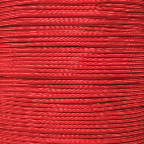 PARACORD PLANET 95, 275, 325, 425, 550, 750, and para-Max Paracord – Various Solid Colors – Available in Lengths of 10, 25, 50, 100, and 250 Feet of USA Made Cord