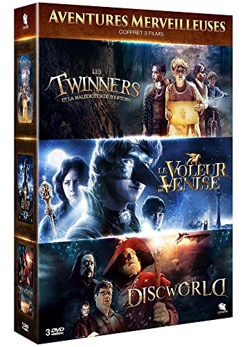 Aventures Merveilleuses : Les Twinners Et La Malédiction De Souptown + Le Voleur De Venise + Discworld - Pack