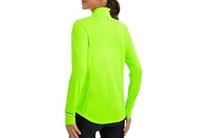 baleaf Women's Lightweight Running Jacket Sun Protection Athletic Full Zip Long Sleeve Shirts UPF 50+ Pockets Cycling