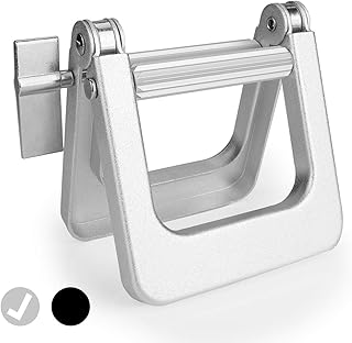 Thingles® Tubenquetscher – Tubenausdrücker zum Entleeren für alle Tuben, Tubenpresse für Kunststoff- und Aluminiumtuben, Tubenentleerer (Silber)