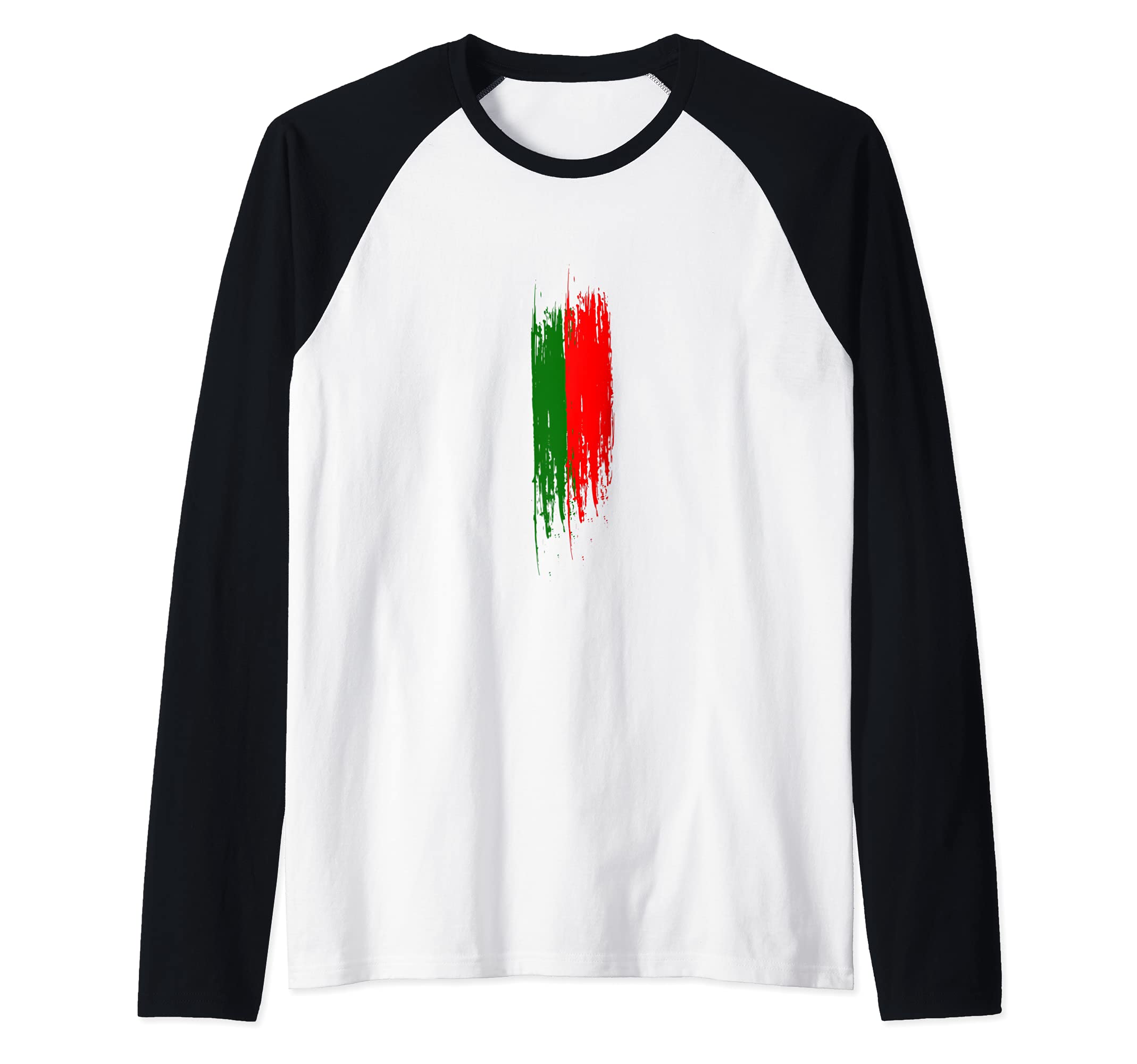 Flag Portugal Raglan Baseball Tee