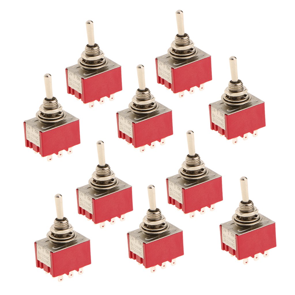 Elegant Essence 10 x On/Off/On Small Mini Toggle Switch Amazon.in
