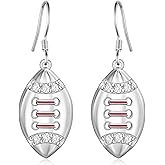 Football/Golf/Volleyball Earrings 925 Sterling Silver Sports Earrings for Women Sports Gifts for Girls