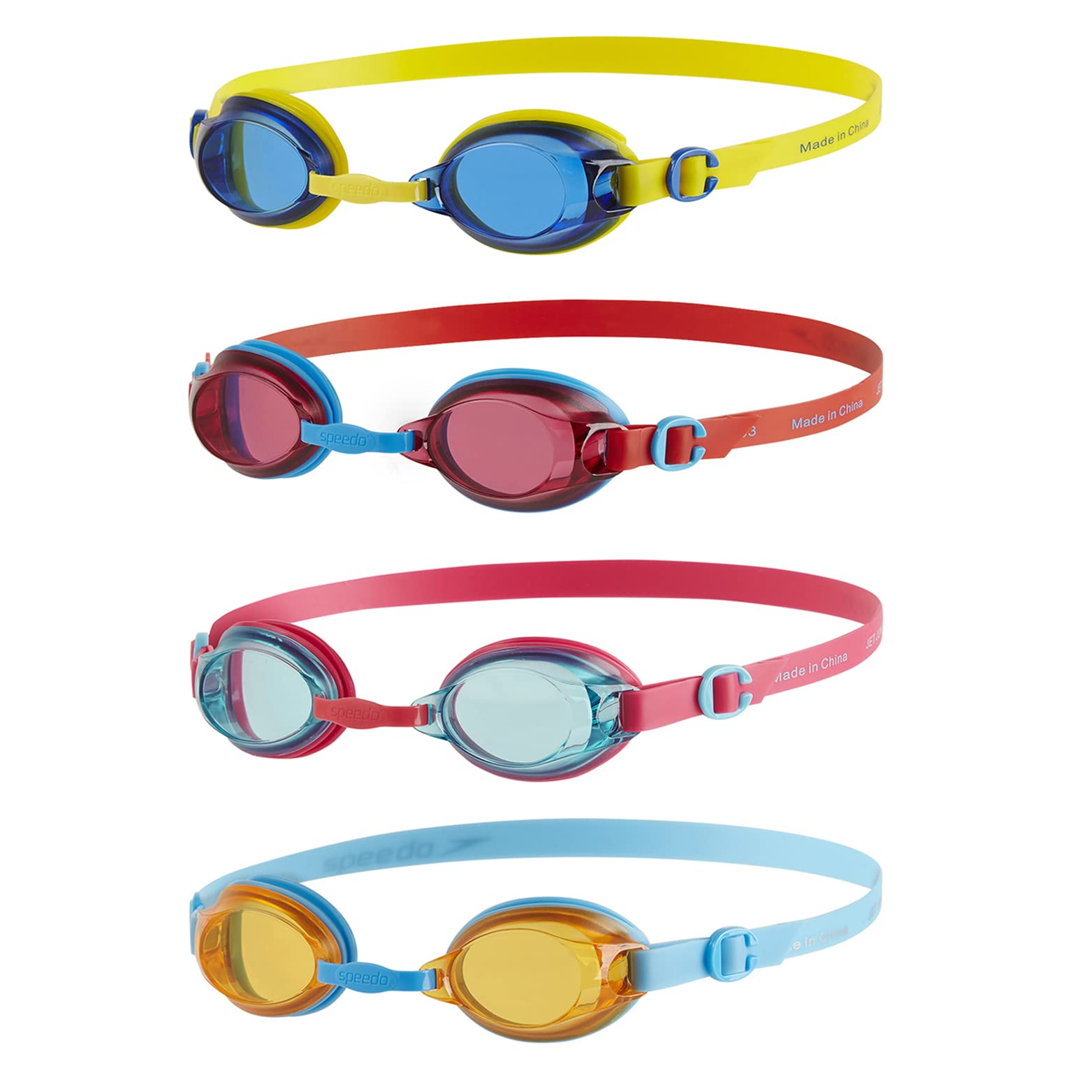 Speedo Jet Junior Swimming Goggles, Unisex Baby, Random Colors, One Size