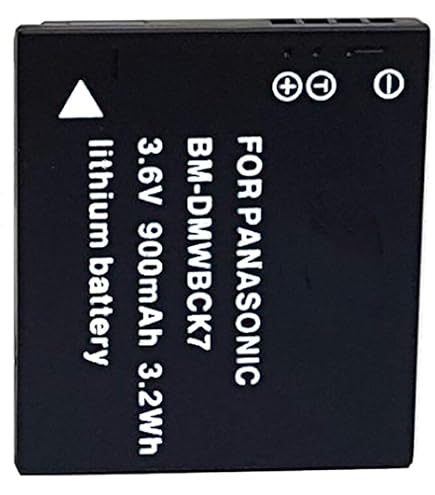 DMW-BCK7 LCD Battery Charger for PANASONIC Lumix DMC-FS45 FS40 FT20