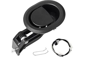 Komokeru Universal Recliner Replacement Parts, Recliner Handle Replacement with Cable, Sofa Chair Recliner Release Pull Handle, Exposed Cable Length 4.9"