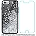 Caka iPhone 6 6S Case, iPhone 6 7 8 Glitter Case Starry Night Series Bling Flowing Floating Luxury Liquid Sparkle Soft TPU Glitter Case for iPhone 6 6S 7 8 (4.7 inch) (Silver)