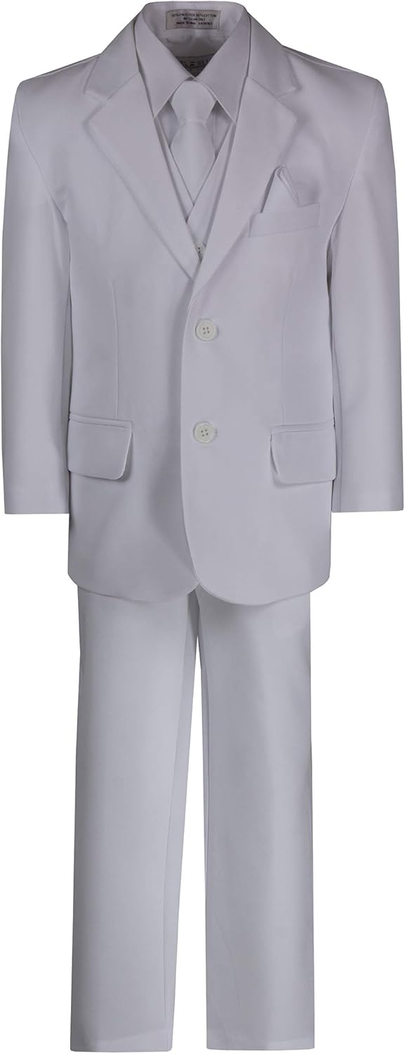 boys husky white pants