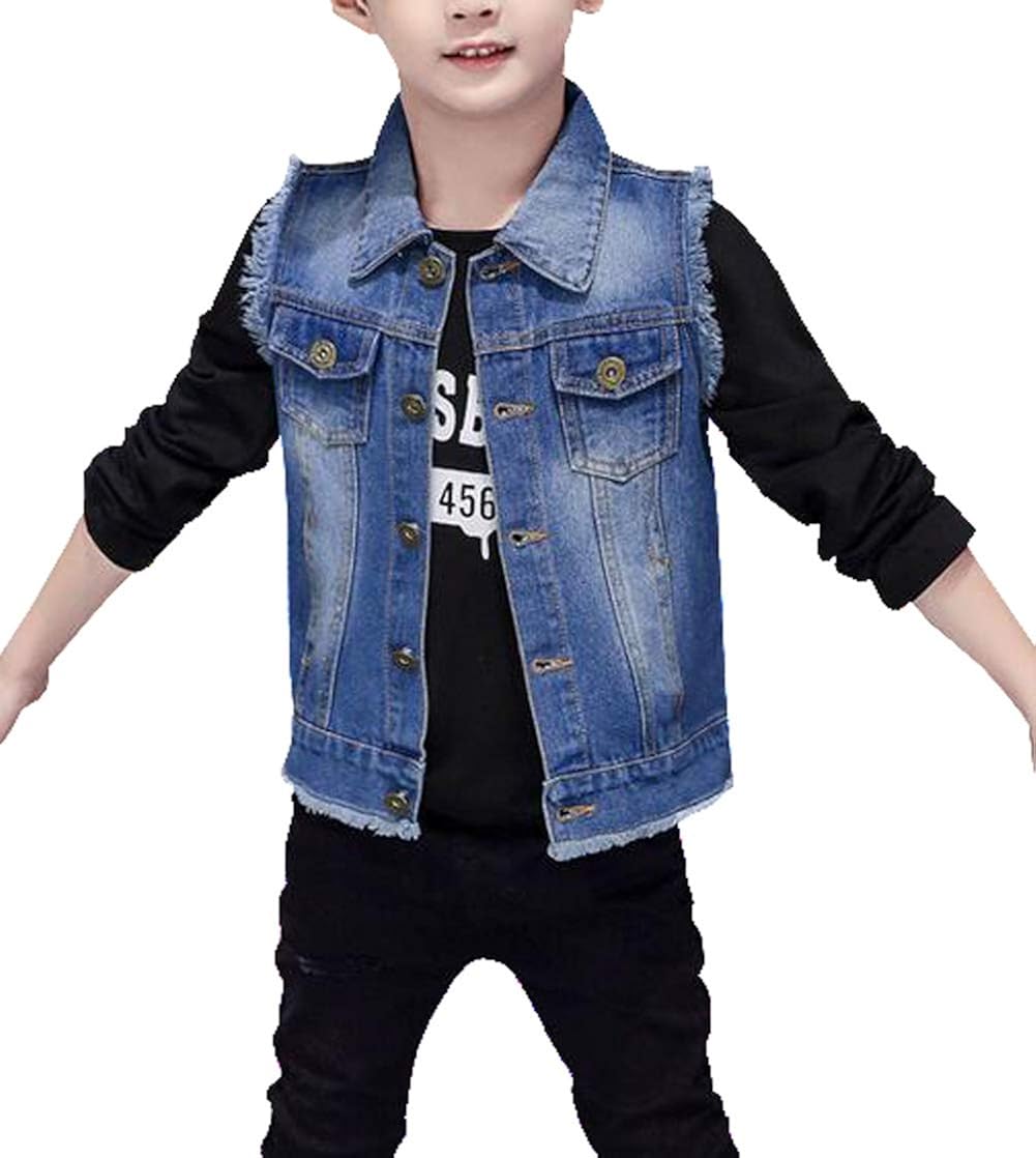 jean vest for kids