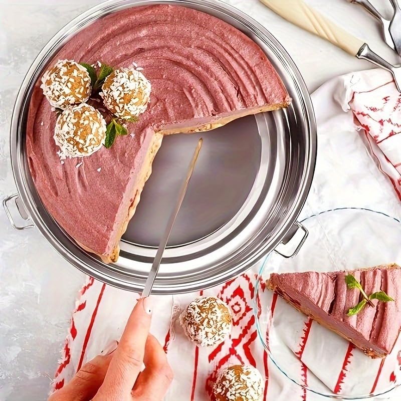 Stainless Steel Flan Mold, 63 Oz Flanera Baking Pan for Instant Pot 3 6 8 QT Flan Mold with Lid Silver Flanera Mold for Baking Oven Safe