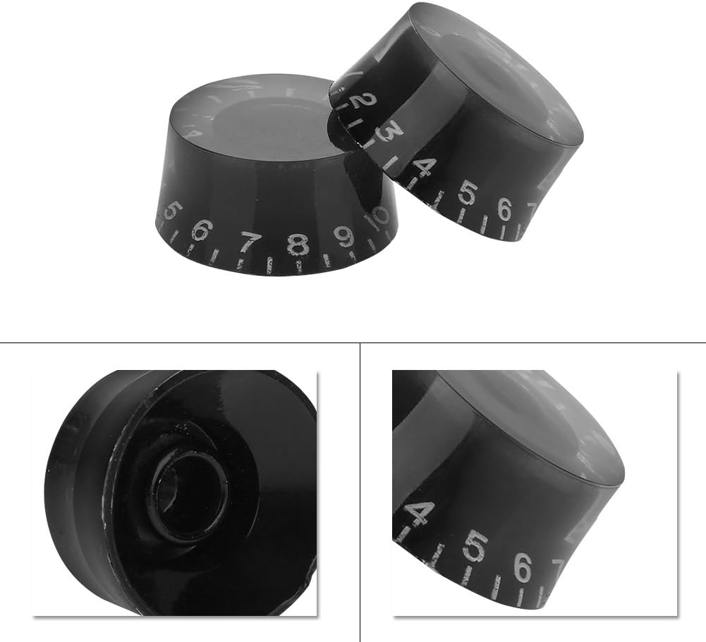 Electric Guitar Knobs, 4pc Set for Tone Speed & Volume Control - Image 5