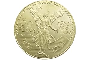 YIQILAFADA 1821-1921 1943 1947 Centenario Mexican 50 Pesos Mexican Coin Dollar Ancient Coin Collection