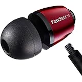 V-MODA Faders VIP Tuned Metal Earplugs (Rouge Red)