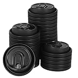 uxcell Disposable Coffee Cup Lids, 50 Count 88mm