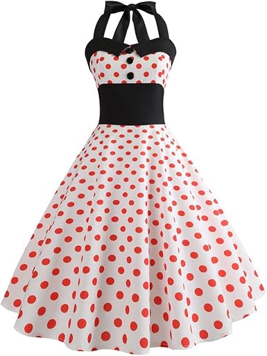 pin up polka dot dress