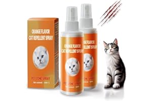 DBKDBK Cat Deterrent Spray,Natural Safe Cat Indoor and Outdoor,Effective Cat Scratch Deterrent Training Aid,Anti-Scratch Deterrent for Furniture,Sofas,Curtains,Rugs（2PC）