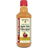 Marukan Organic Apple Cider Vinegar With Mother, Raw &amp; Unfiltered, Apple Cider for Wellness (24 fl oz)