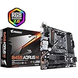 Gigabyte B450 AORUS M Scheda Madre, Socket AM4, DDR4, M.2, Realtek GbE, USB 3.1