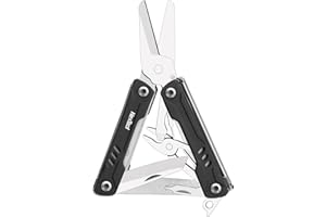 NexTool Keychain Multitool, Mini Sailor Scissors, 10 in 1 Mini Multitool with EDC Pocket Knife, Mini Pliers, Bottle Opener and Screwdriver for Fishing, Camping, Gifts for Men on Christmas, Birthday