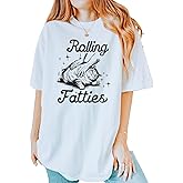 Rolling Fatties T-Shirt, Funny Cat Rolling Graphic Tee, Humorous Cat Lover Shirt, Gift for Pet Owners