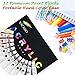 VACASSO Acrylic Paint Set with 12 Vivid Colors, Bonus 3pcs Brushes and Palette, Quality Paint Start Kit for Kids & Adults, Perfect for Art Craft Painting