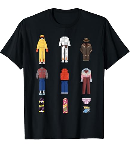 Amazon.com: Funko Pop! & Tee: Back to The Future - Doc with Helmet