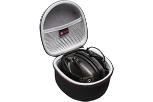 XANAD Hard Case for Walker's Patrior Razor/Howard Leight/Peltor Sport Tactical/Pro For Sho 34dB Ear Shooting Earmuff