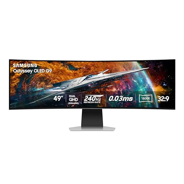 SAMSUNG 49″ ODYSSEY OLED G9 (G95SC) SERIES CURVED...