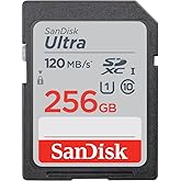 SanDisk 256GB Ultra SDXC UHS-I Memory Card - Up to 150MB/s, C10, U1, Full HD, SD Card - SDSDUNC-256G-GN6IN