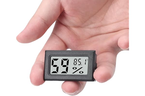 Goabroa Mini Hygrometer Thermometer Digital Indoor Humidity Gauge Monitor with Temperature Meter Sensor Fahrenheit (℉)