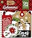 Echo Park Paper Company Celebrate Christmas ephemera, Red, Green, Tan, Burlap, Black