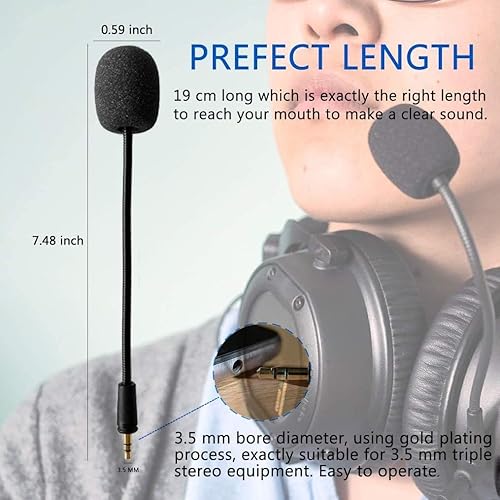 AMYYMA Turtle Beach Replacement Mic Detachable Microphone Boom for  Ear Force Turtle Beach Xbox One Steal