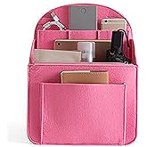 GEMWONDER Felt Backpack Organiser Mini Backpack Organizer Insert Small Bag Divider for Rucksack Purse Lightweight Nylon Shoulder Bag Organizer Insert Color-B S