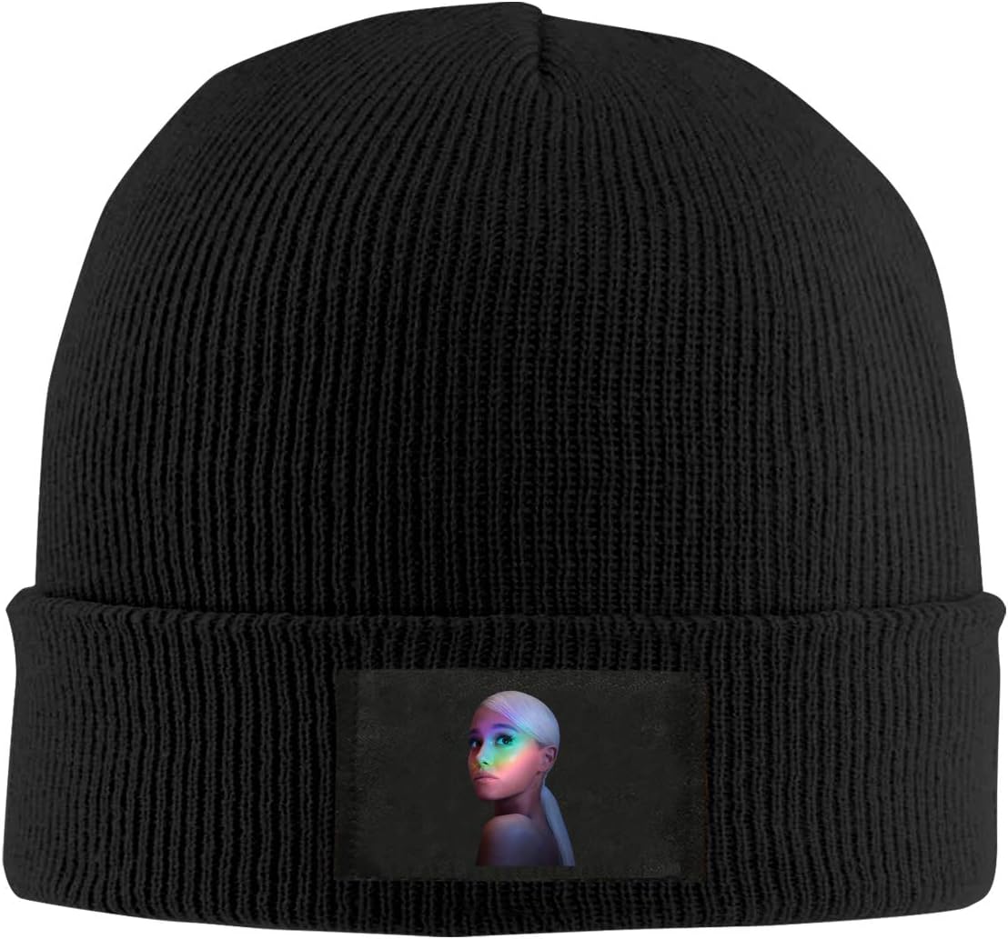 Ari_ana Gra_nde Beanie Hat Winter Warm Knit Skull Hat Cap for Mens/Womens