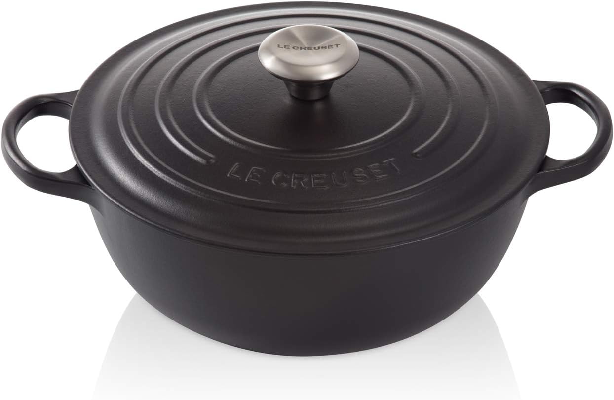 Le Creuset Signature Enamelled Cast Iron La Marmite Casserole Dish With Lid, 32 cm, 6.9 Litres