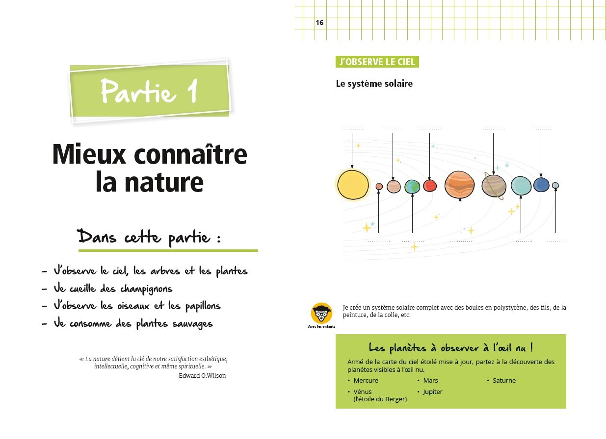 Le Cahier Se Reconnecter à La Nature Pour Les Nuls