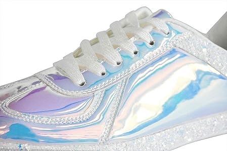 holographic tennis shoes