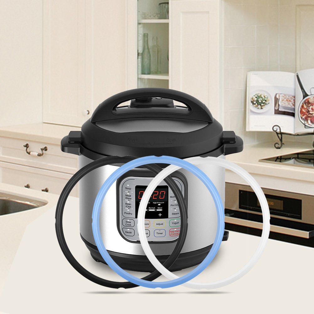 Mocoosy 3PCS Silicone Sealing Ring for Instant Pot Sealing Ring for 6 qt 5qt Pot, Sweet and Savory, Food-grade Silicone Fits IP-DUO60, IP-LUX60, IP-DUO50, IP-LUX50, Smart-60, IP-CSG60 and IP-CSG50